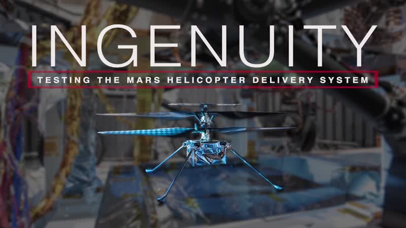 Testing the Mars Helicopter Delivery System on NASA's Perseverance Rover